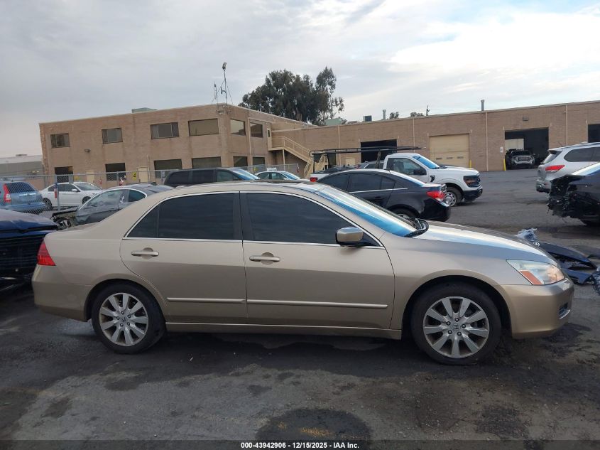 2007 Honda Accord 3.0 Ex VIN: 1HGCM66507A032587 Lot: 43942906