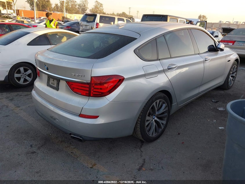 Vin: wbasn4c58ac209184, lot: 44438552, bmw 550i gran turismo 20104
