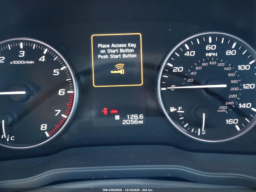 2025 Subaru Crosstrek Premium VIN: JF2GUHDC9S8288239 Lot: 43942926