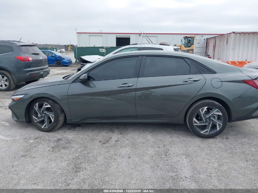2025 Hyundai Elantra Sel Sport VIN: KMHLM4DG5SU057334 Lot: 43942946
