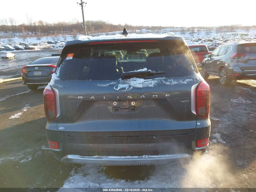 2022 Hyundai Palisade Calligraphy VIN: KM8R7DHEXNU361063 Lot: 43942948