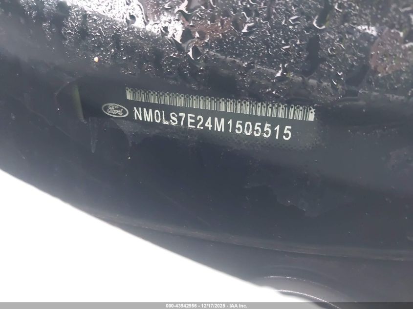 2021 Ford Transit Connect Xl VIN: NM0LS7E24M1505515 Lot: 43942956