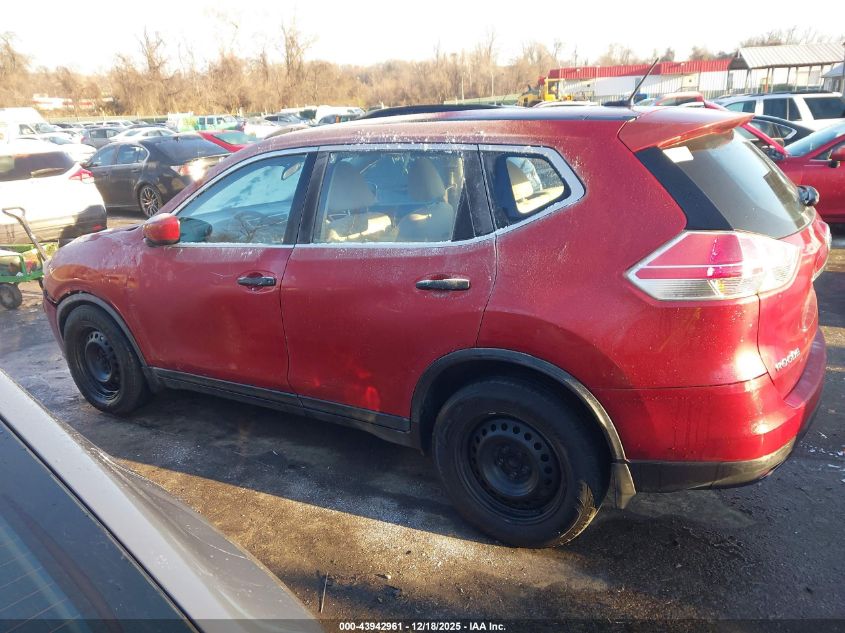 2016 Nissan Rogue S VIN: KNMAT2MT4GP637678 Lot: 43942961