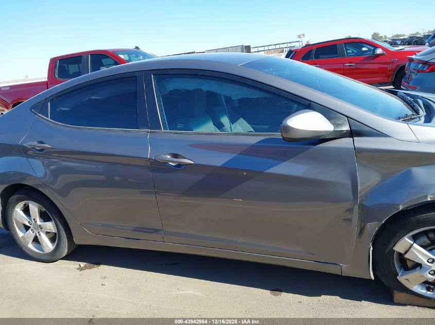 2012 Hyundai Elantra Gls VIN: 5NPDH4AE2CH086883 Lot: 43942964