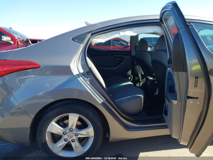 2012 Hyundai Elantra Gls VIN: 5NPDH4AE2CH086883 Lot: 43942964