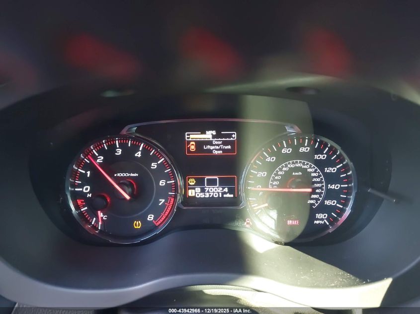 2019 Subaru Wrx VIN: JF1VA1A64K9819013 Lot: 43942966