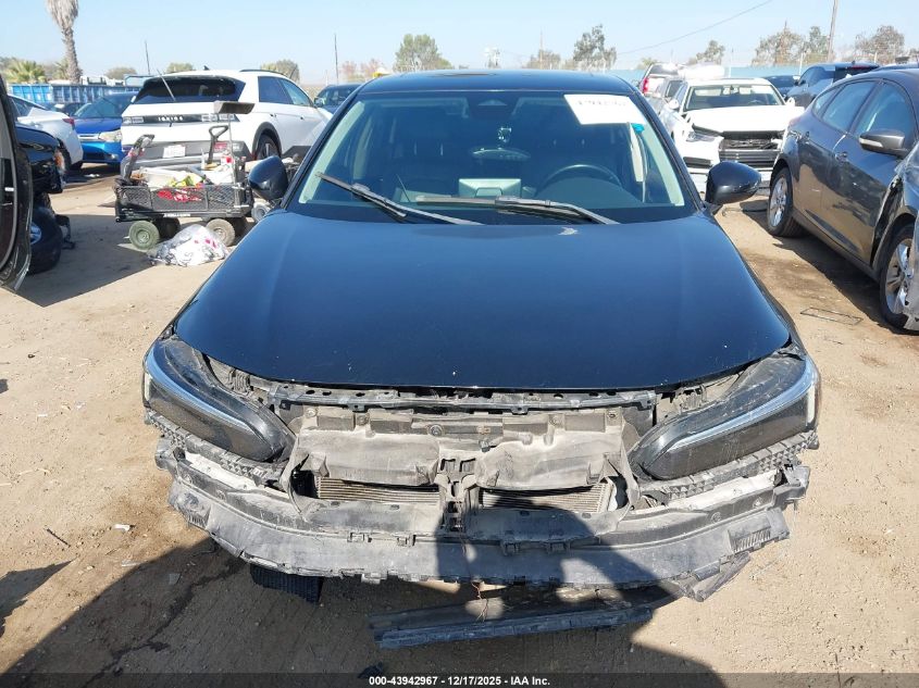 2022 Honda Civic Touring VIN: 2HGFE1F93NH300210 Lot: 43942967