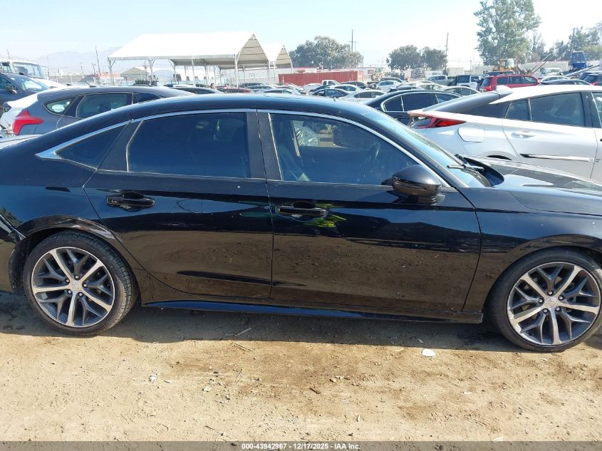 2022 Honda Civic Touring VIN: 2HGFE1F93NH300210 Lot: 43942967