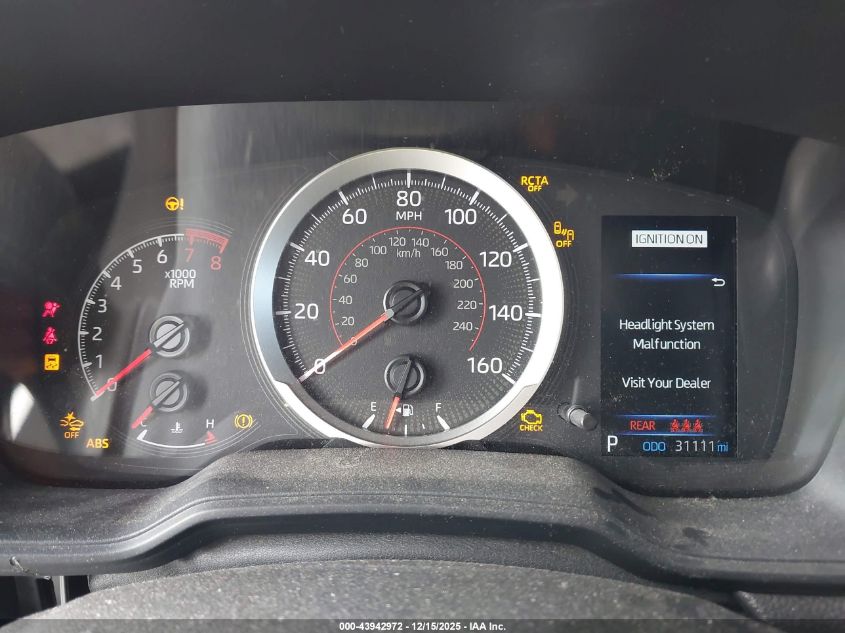 2022 Toyota Corolla Cross Le VIN: 7MUCAAAG1NV001597 Lot: 43942972