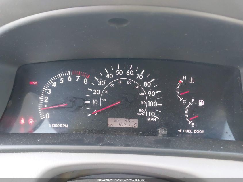 2007 Toyota Corolla Le VIN: 2T1BR32E97C738050 Lot: 43942987