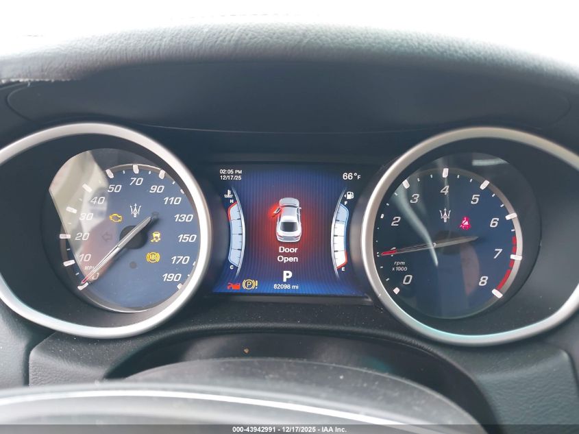 2014 Maserati Ghibli VIN: ZAM57XSA0E1091574 Lot: 43942991