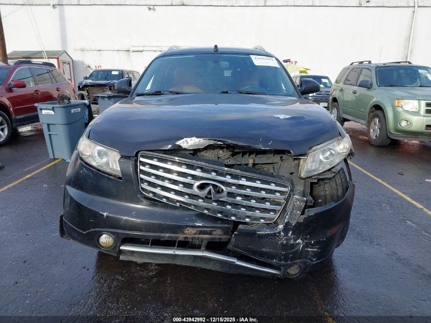 2006 Infiniti Fx35 VIN: JNRAS08W36X206730 Lot: 43942992