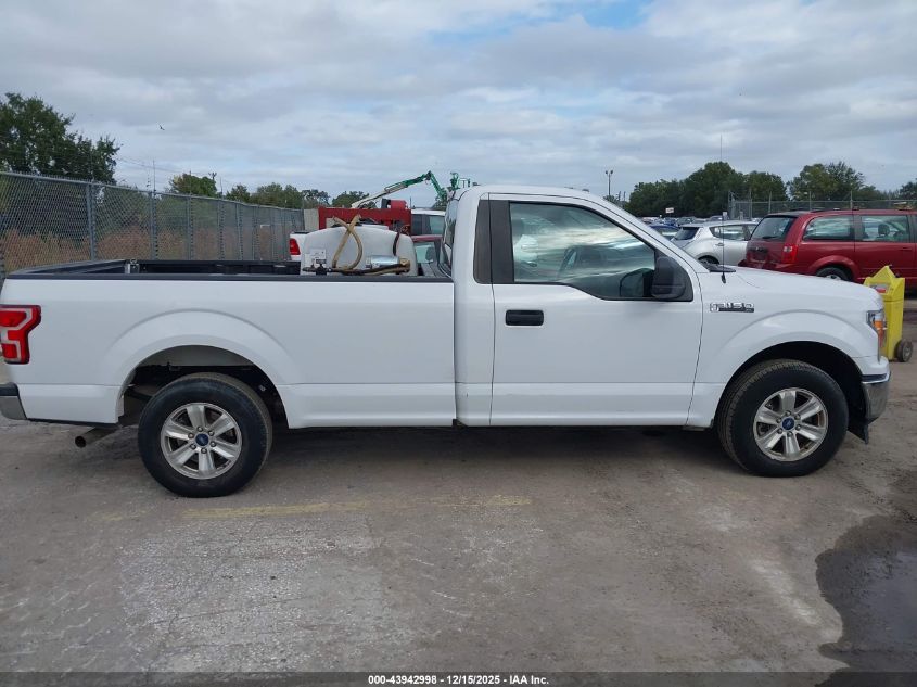 2019 Ford F-150 Xl VIN: 1FTMF1C5XKKD08250 Lot: 43942998