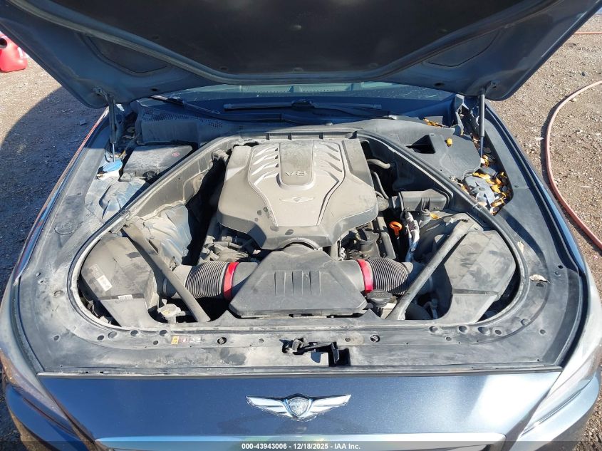 2017 Genesis G80 5.0 Ultimate VIN: KMHGN4JF4HU202284 Lot: 43943006