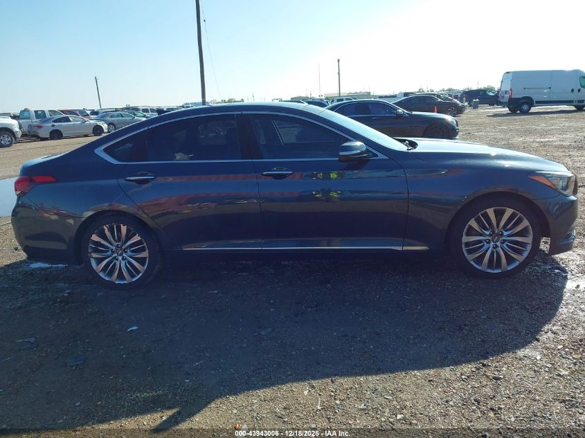 2017 Genesis G80 5.0 Ultimate VIN: KMHGN4JF4HU202284 Lot: 43943006