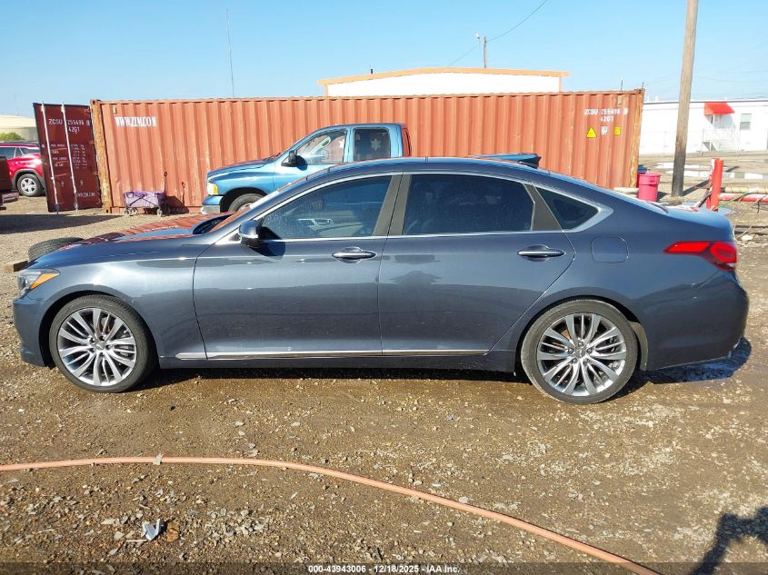 2017 Genesis G80 5.0 Ultimate VIN: KMHGN4JF4HU202284 Lot: 43943006