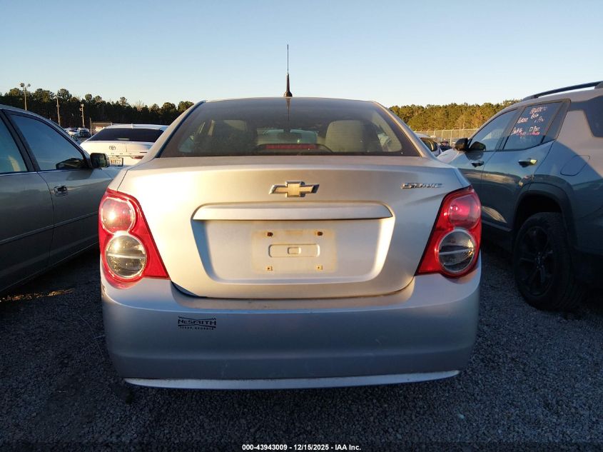 2014 Chevrolet Sonic Ls Auto VIN: 1G1JA5SH6E4228594 Lot: 43943009