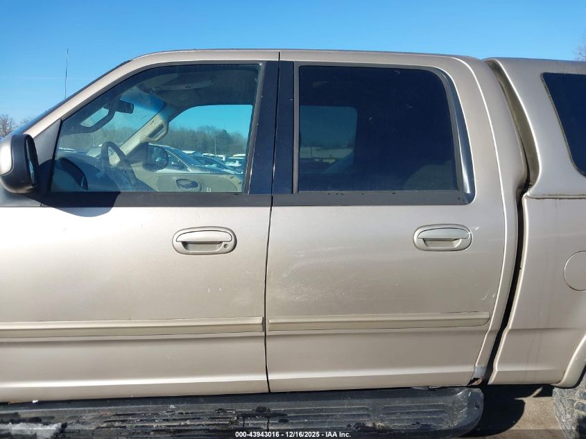 2001 Ford F-150 King Ranch Edition/Lariat/Xlt VIN: 1FTRW08W61KD80353 Lot: 43943016