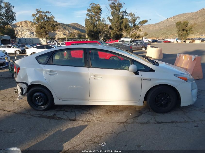 2012 Toyota Prius Three VIN: JTDKN3DU9C5457468 Lot: 43943017