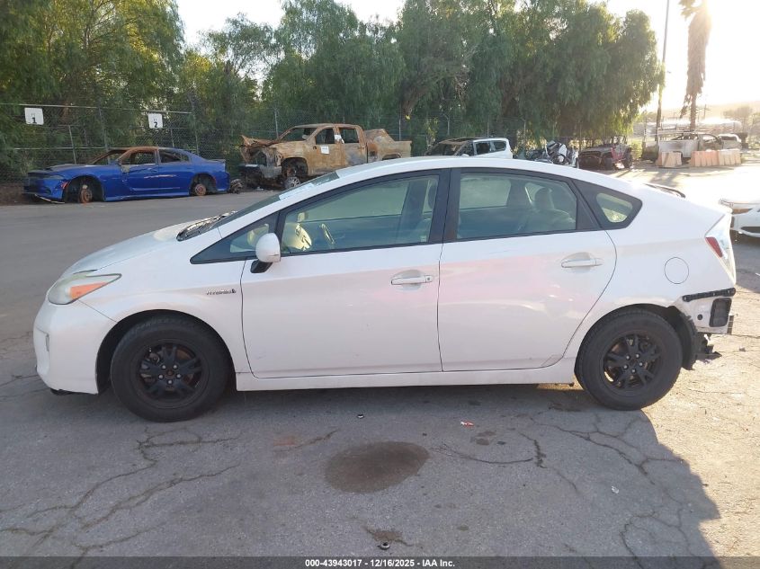2012 Toyota Prius Three VIN: JTDKN3DU9C5457468 Lot: 43943017
