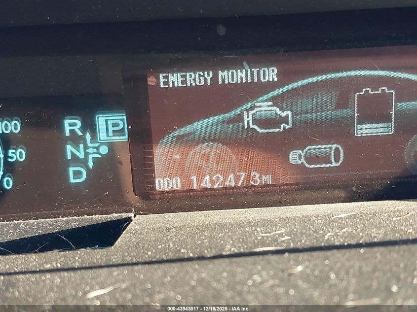 2012 Toyota Prius Three VIN: JTDKN3DU9C5457468 Lot: 43943017