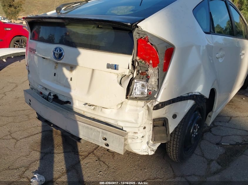 2012 Toyota Prius Three VIN: JTDKN3DU9C5457468 Lot: 43943017