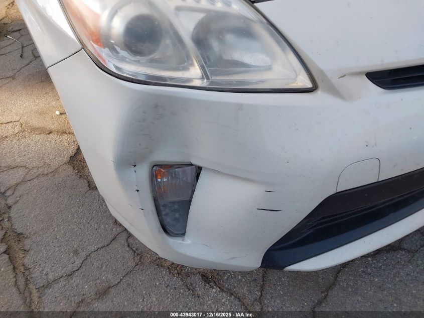 2012 Toyota Prius Three VIN: JTDKN3DU9C5457468 Lot: 43943017