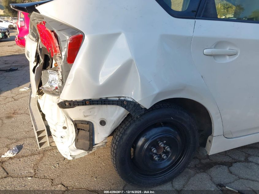 2012 Toyota Prius Three VIN: JTDKN3DU9C5457468 Lot: 43943017