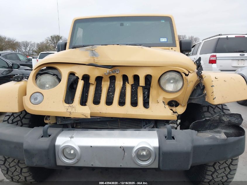 2014 Jeep Wrangler Unlimited Sahara VIN: 1C4BJWEG5EL219931 Lot: 43943020