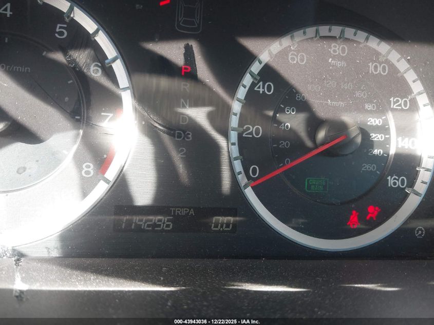 2009 Honda Accord 2.4 Lx VIN: 1HGCP26389A130543 Lot: 43943036