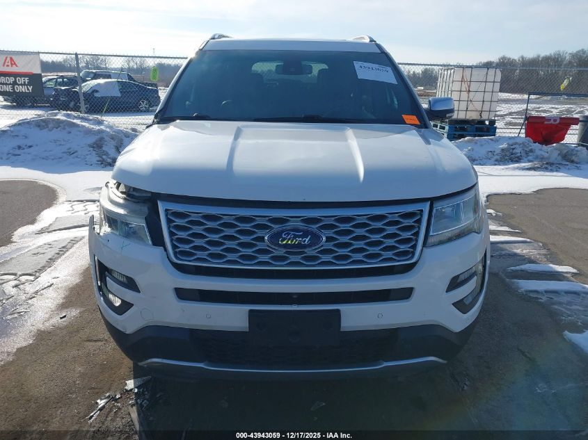 2016 Ford Explorer Platinum VIN: 1FM5K8HT1GGC43407 Lot: 43943059