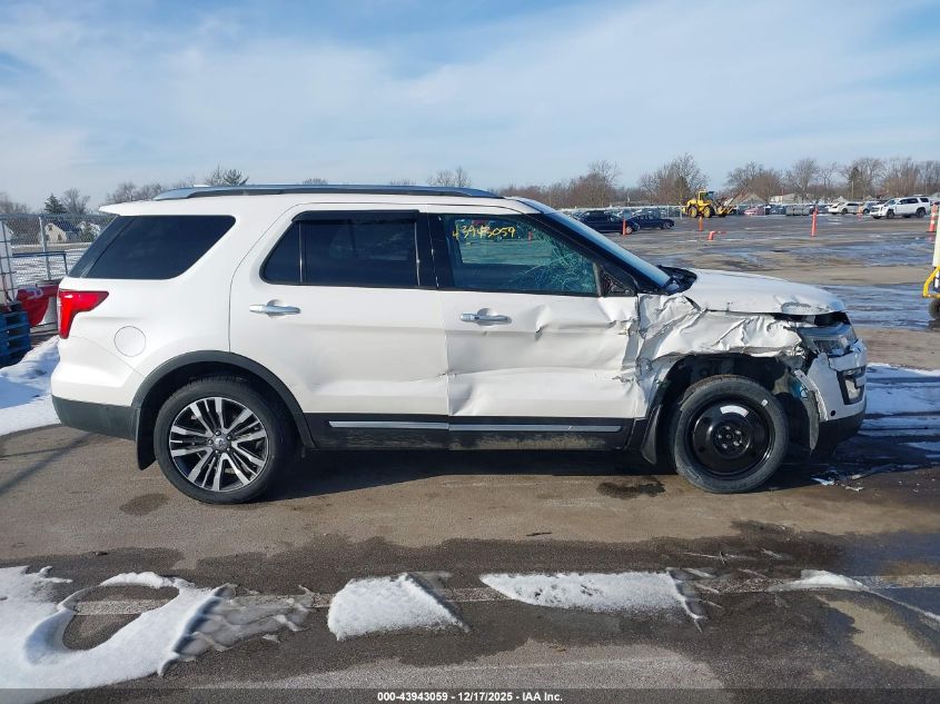 2016 Ford Explorer Platinum VIN: 1FM5K8HT1GGC43407 Lot: 43943059