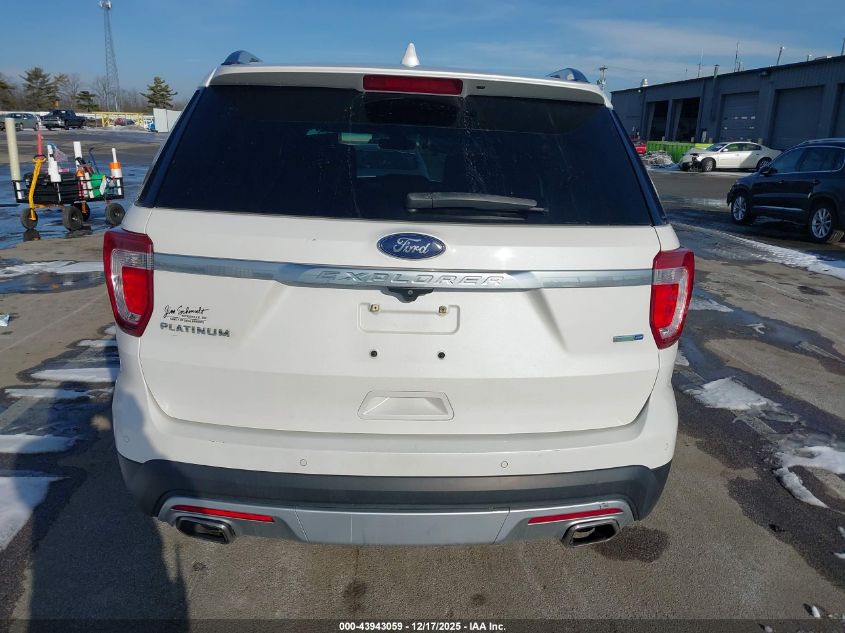 2016 Ford Explorer Platinum VIN: 1FM5K8HT1GGC43407 Lot: 43943059