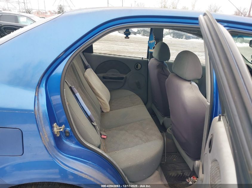 2005 Chevrolet Aveo Ls/Special Value VIN: KL1TD526358317323 Lot: 43943063