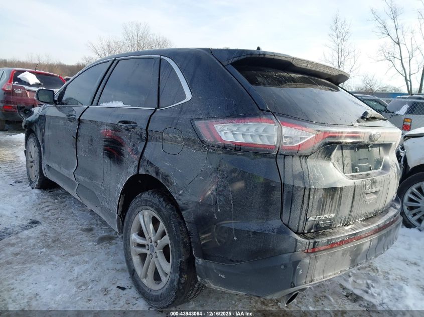 2016 Ford Edge Sel VIN: 2FMPK4J90GBB56993 Lot: 43943064