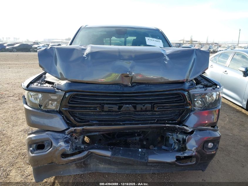 2021 Ram 1500 Big Horn 4X2 5'7 Box VIN: 1C6RREFT7MN593030 Lot: 43943069