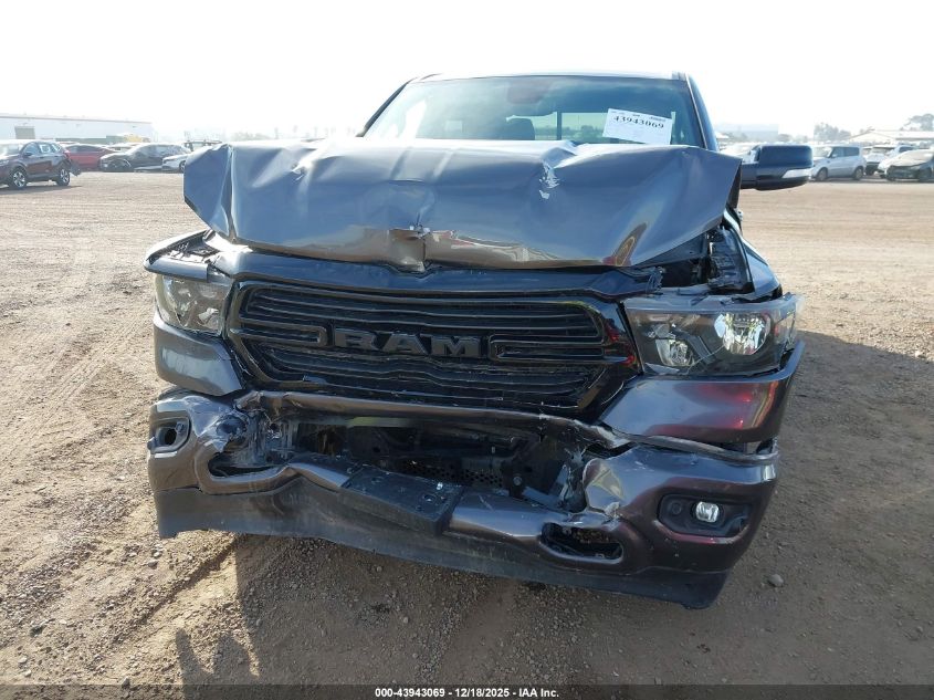 2021 Ram 1500 Big Horn 4X2 5'7 Box VIN: 1C6RREFT7MN593030 Lot: 43943069