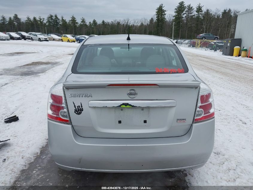 2011 Nissan Sentra 2.0S VIN: 3N1AB6AP9BL722363 Lot: 43943076