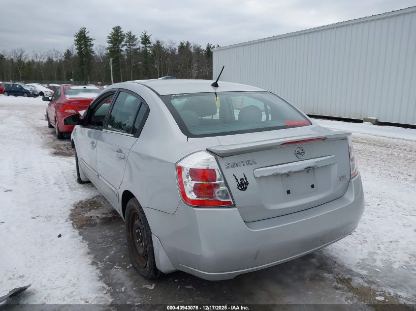2011 Nissan Sentra 2.0S VIN: 3N1AB6AP9BL722363 Lot: 43943076