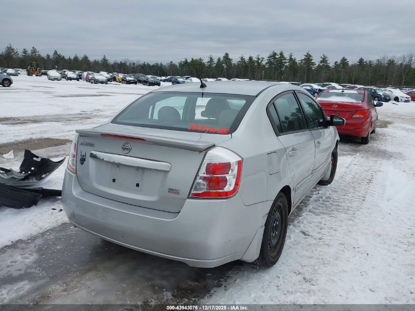 2011 Nissan Sentra 2.0S VIN: 3N1AB6AP9BL722363 Lot: 43943076