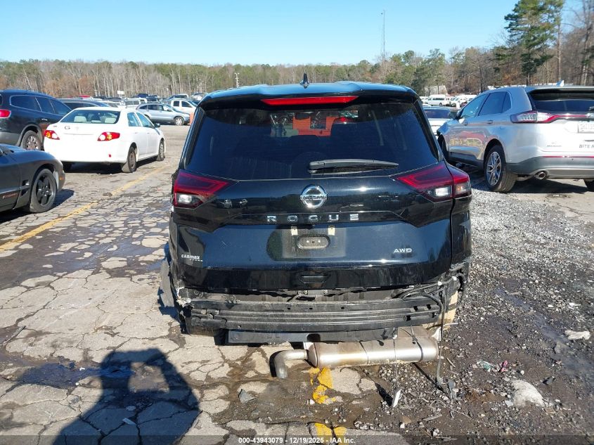 2021 Nissan Rogue S Intelligent Awd VIN: 5N1AT3AB2MC752845 Lot: 43943079