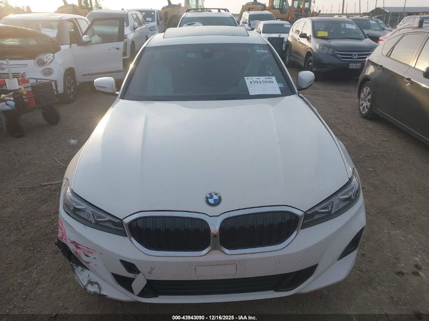 2023 BMW 330I xDrive VIN: 3MW89FF04P8D73350 Lot: 43943090