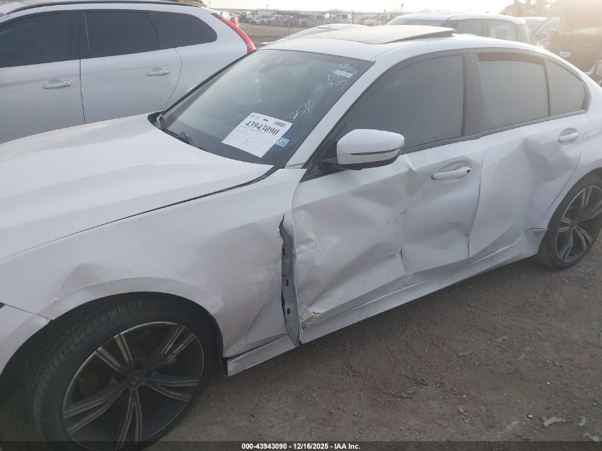 2023 BMW 330I xDrive VIN: 3MW89FF04P8D73350 Lot: 43943090