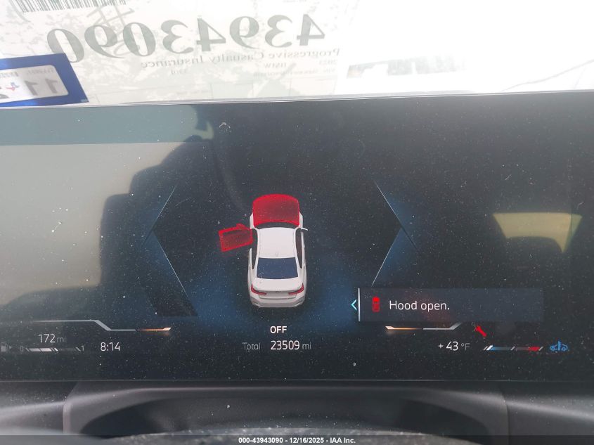 2023 BMW 330I xDrive VIN: 3MW89FF04P8D73350 Lot: 43943090