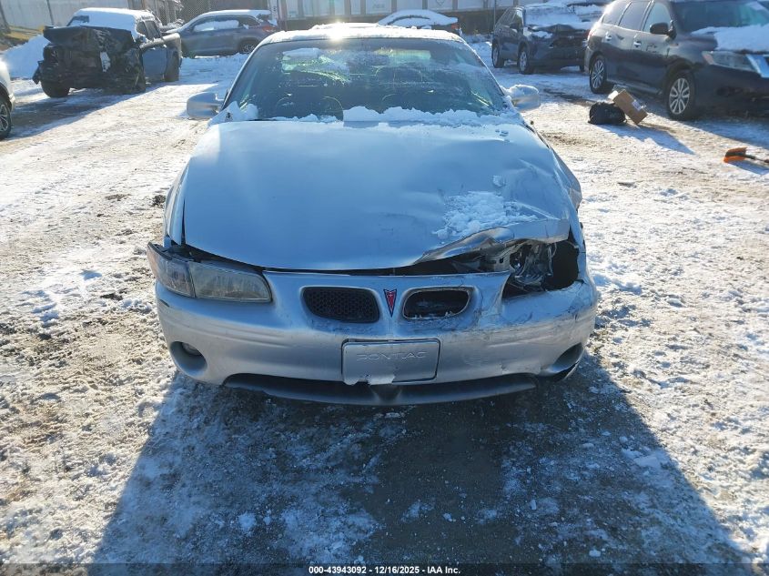 2002 Pontiac Grand Prix Gt VIN: 1G2WP12K92F278572 Lot: 43943092