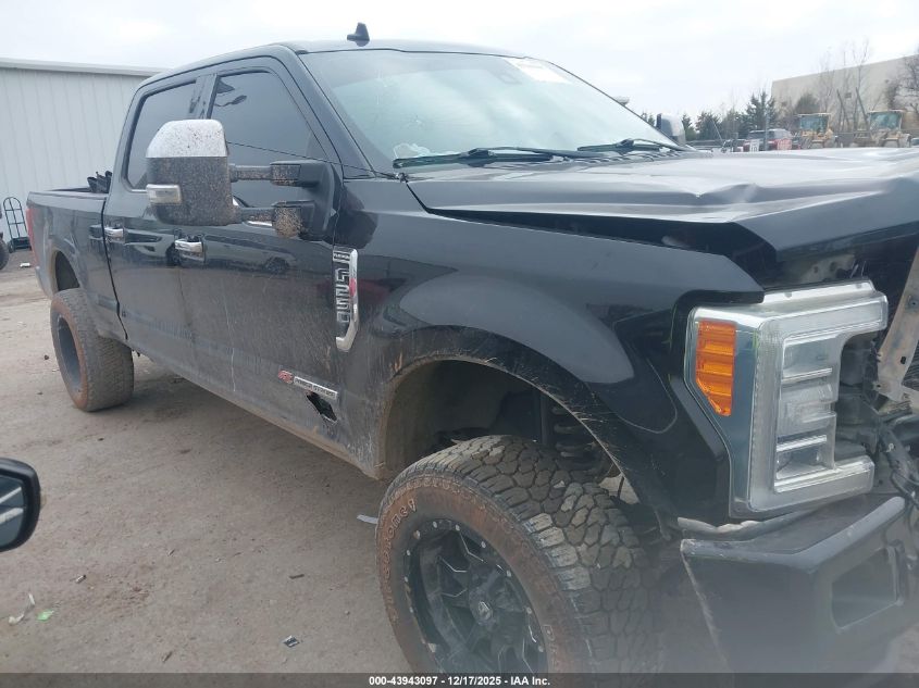 2019 Ford F-250 Platinum VIN: 1FT7W2BT2KEF12770 Lot: 43943097