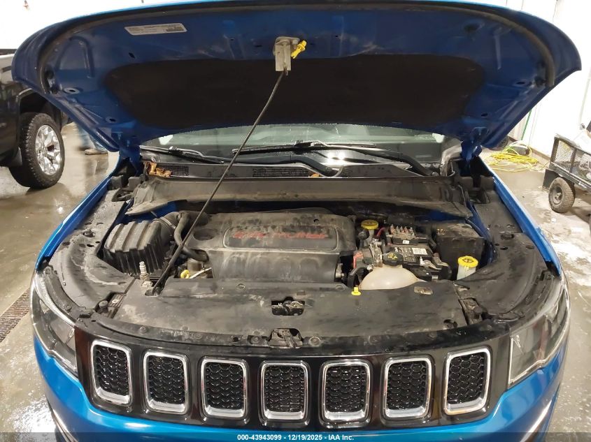 2018 Jeep Compass Latitude 4X4 VIN: 3C4NJDBB1JT176410 Lot: 43943099