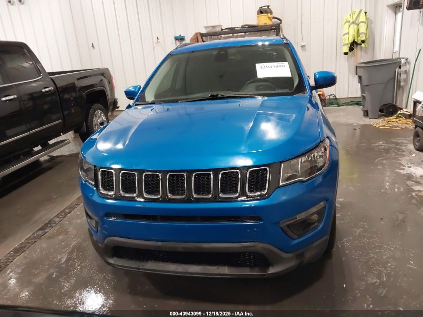 2018 Jeep Compass Latitude 4X4 VIN: 3C4NJDBB1JT176410 Lot: 43943099