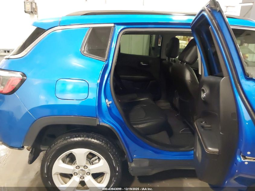 2018 Jeep Compass Latitude 4X4 VIN: 3C4NJDBB1JT176410 Lot: 43943099