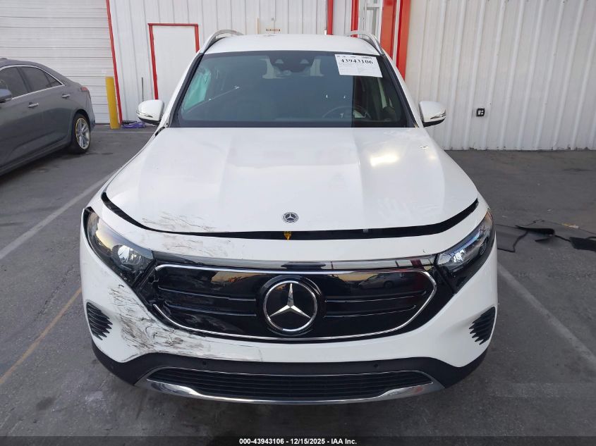 2023 Mercedes-Benz Eqb 300 Suv 4Matic VIN: W1N9M0KBXPN070508 Lot: 43943106